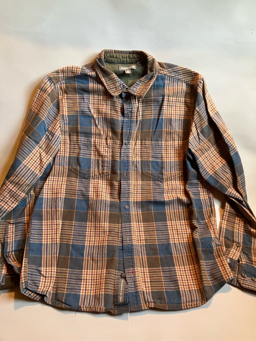 Toad&Co Men’s Organic Cotton lightweight Flannel